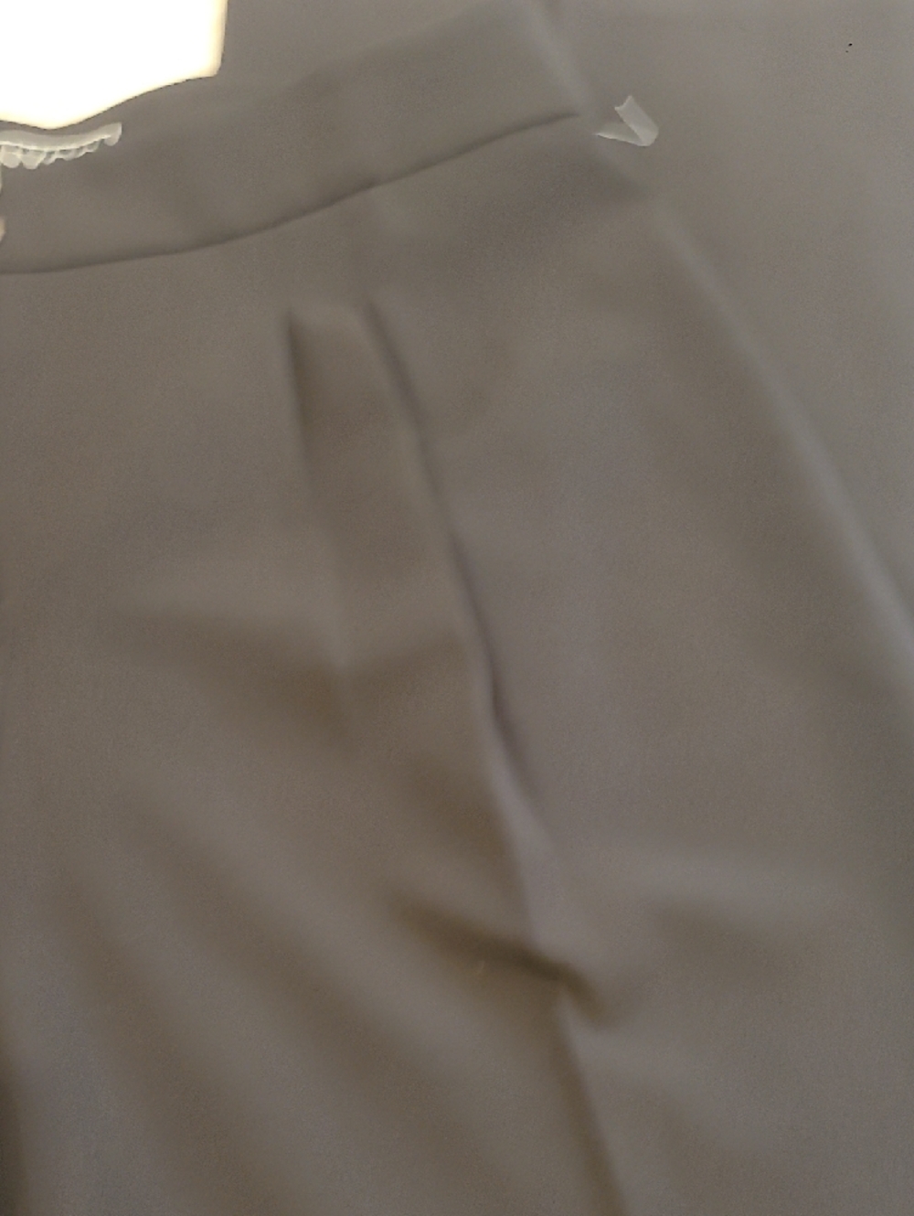 NYC Black Wide-Leg Pleated Pants - Picture 4 of 9